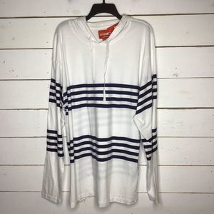 New Flying Ace Raglan Hoodie Long Sleeve Stripes